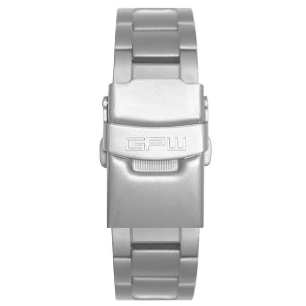 German Military Titanium Automatic Watch. GPW Date. 200M W/R. Sapphire Crystal. Titanium Bracelet.