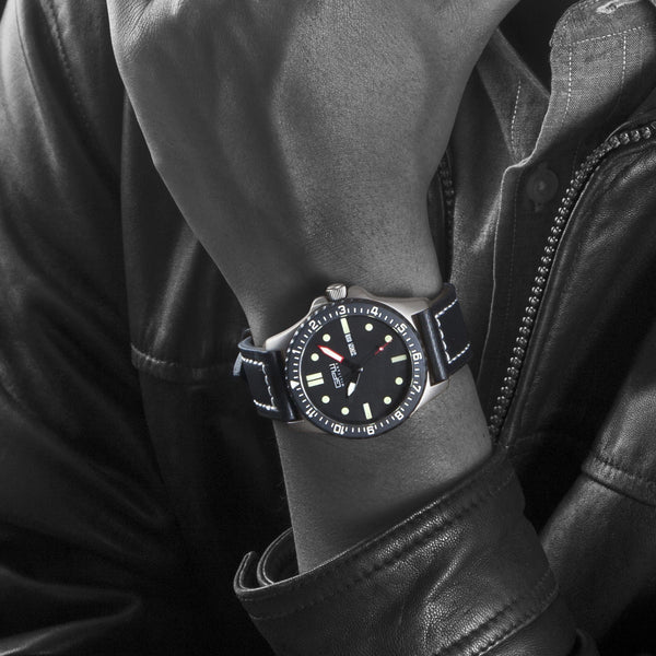 German military titanium automatic watch best sale